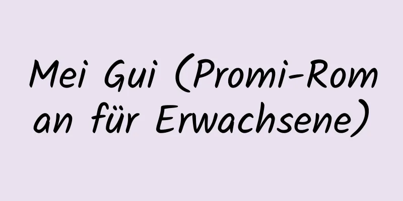 Mei Gui (Promi-Roman für Erwachsene)