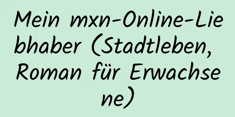 Mein mxn-Online-Liebhaber (Stadtleben, Roman für Erwachsene)