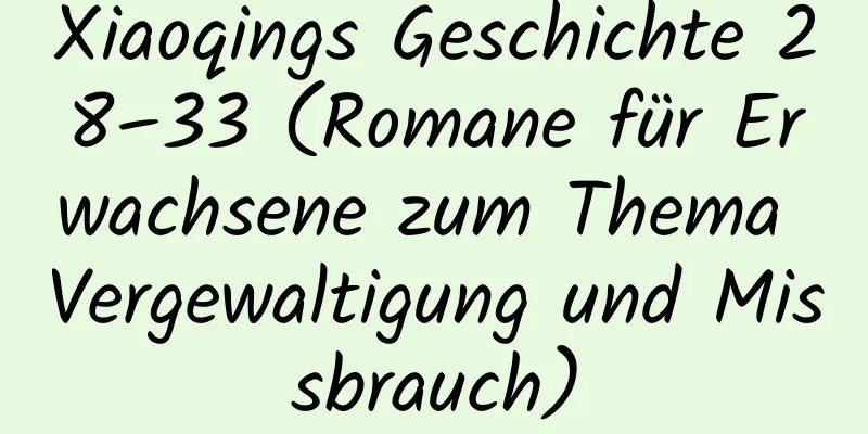 Xiaoqings Geschichte 28–33 (Romane für Erwachsene zum Thema Vergewaltigung und Missbrauch)