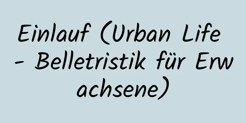 Einlauf (Urban Life - Belletristik für Erwachsene)