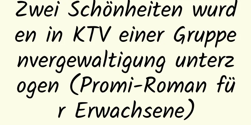 Zwei Schönheiten wurden in KTV einer Gruppenvergewaltigung unterzogen (Promi-Roman für Erwachsene)