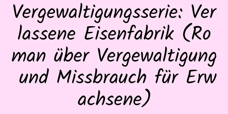 Vergewaltigungsserie: Verlassene Eisenfabrik (Roman über Vergewaltigung und Missbrauch für Erwachsene)