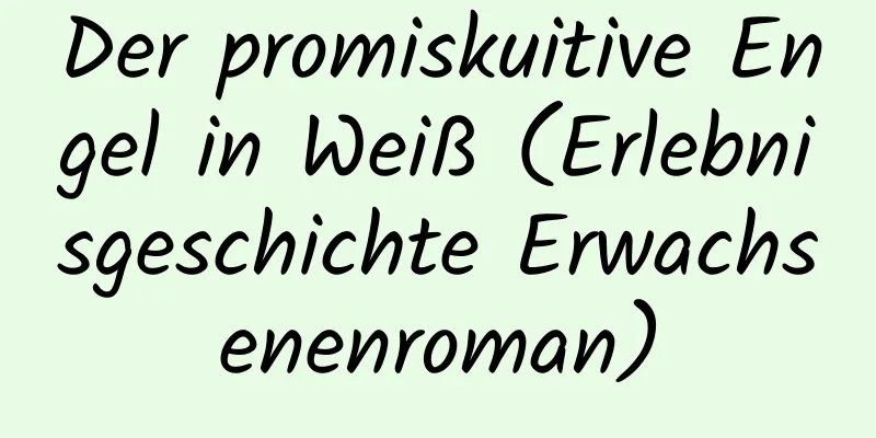 Der promiskuitive Engel in Weiß (Erlebnisgeschichte Erwachsenenroman)