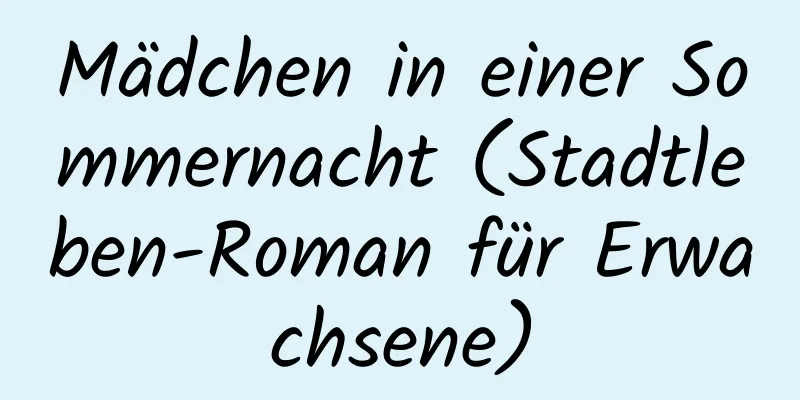 Mädchen in einer Sommernacht (Stadtleben-Roman für Erwachsene)