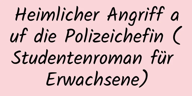 Heimlicher Angriff auf die Polizeichefin (Studentenroman für Erwachsene)