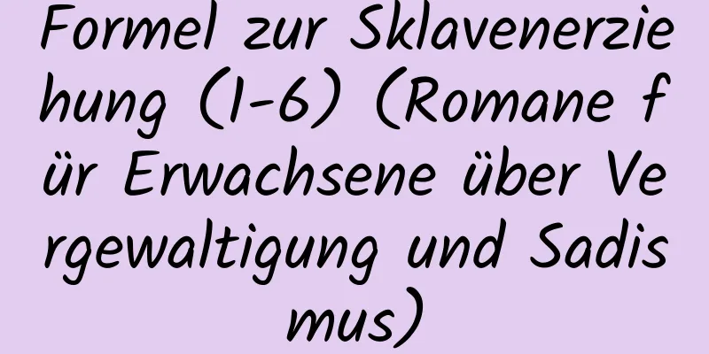 Formel zur Sklavenerziehung (1-6) (Romane für Erwachsene über Vergewaltigung und Sadismus)