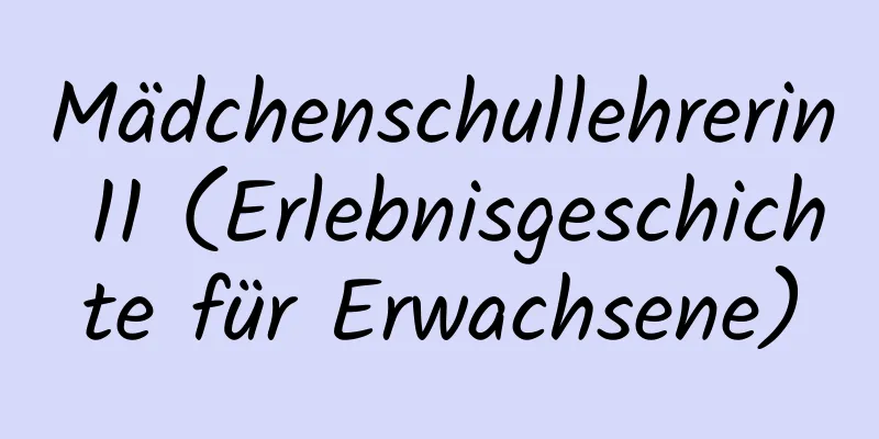 Mädchenschullehrerin 11 (Erlebnisgeschichte für Erwachsene)