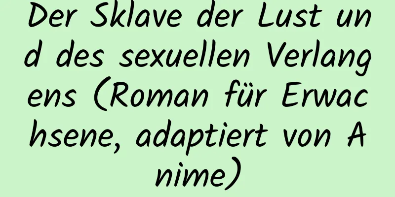 Der Sklave der Lust und des sexuellen Verlangens (Roman für Erwachsene, adaptiert von Anime)