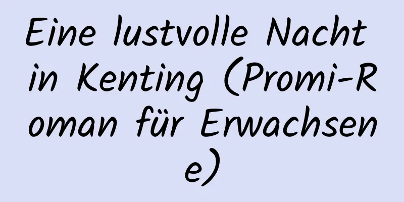 Eine lustvolle Nacht in Kenting (Promi-Roman für Erwachsene)