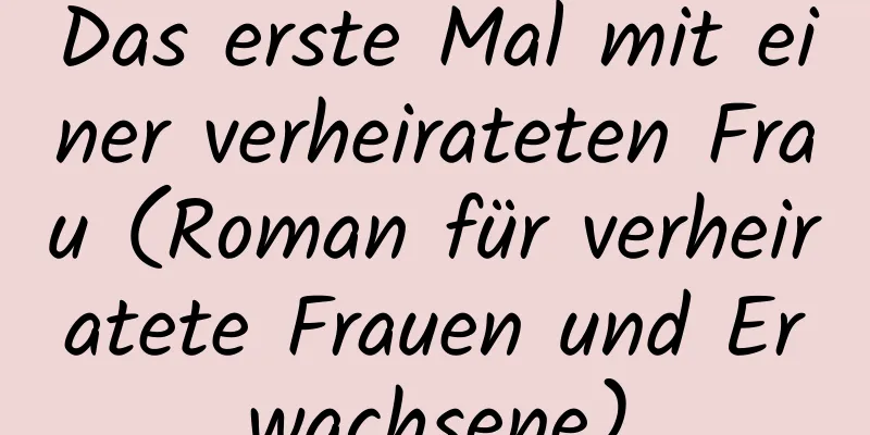 Das erste Mal mit einer verheirateten Frau (Roman für verheiratete Frauen und Erwachsene)