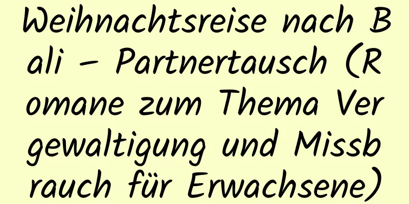 Weihnachtsreise nach Bali – Partnertausch (Romane zum Thema Vergewaltigung und Missbrauch für Erwachsene)