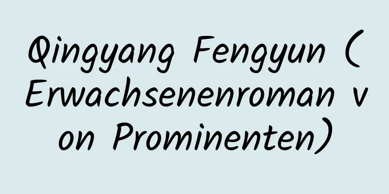 Qingyang Fengyun (Erwachsenenroman von Prominenten)