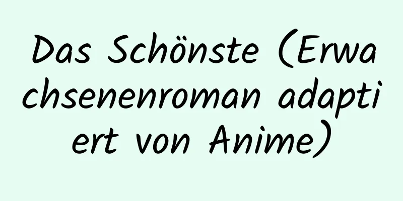 Das Schönste (Erwachsenenroman adaptiert von Anime)