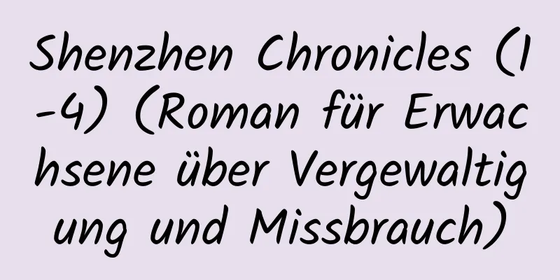 Shenzhen Chronicles (1-4) (Roman für Erwachsene über Vergewaltigung und Missbrauch)