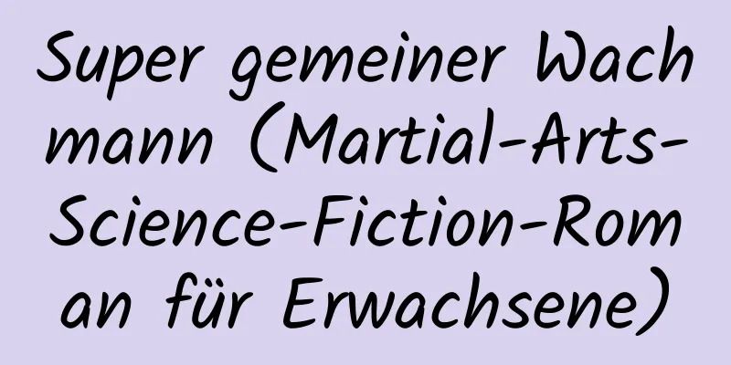 Super gemeiner Wachmann (Martial-Arts-Science-Fiction-Roman für Erwachsene)