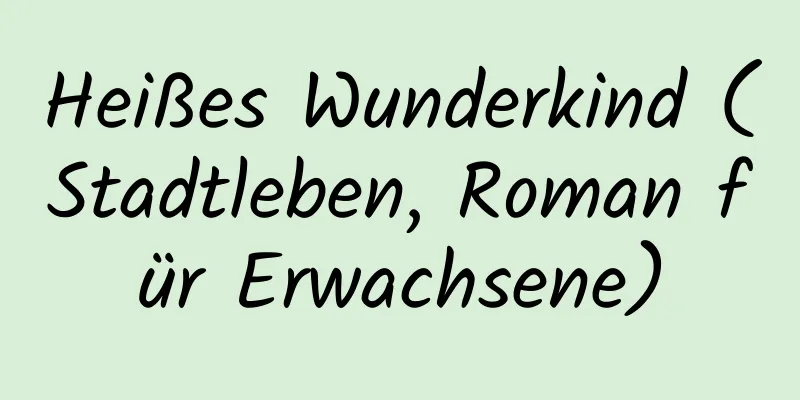 Heißes Wunderkind (Stadtleben, Roman für Erwachsene)