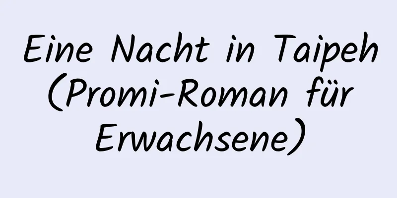 Eine Nacht in Taipeh (Promi-Roman für Erwachsene)