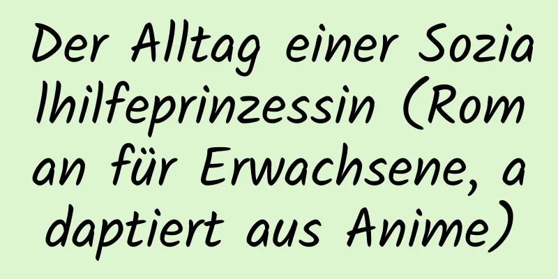 Der Alltag einer Sozialhilfeprinzessin (Roman für Erwachsene, adaptiert aus Anime)