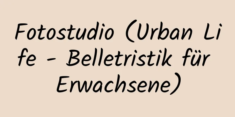 Fotostudio (Urban Life - Belletristik für Erwachsene)