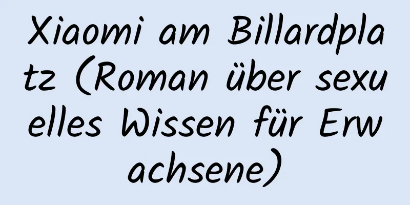 Xiaomi am Billardplatz (Roman über sexuelles Wissen für Erwachsene)