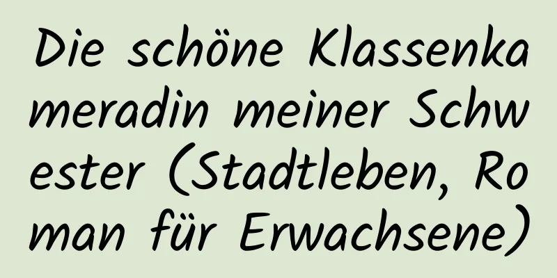 Die schöne Klassenkameradin meiner Schwester (Stadtleben, Roman für Erwachsene)