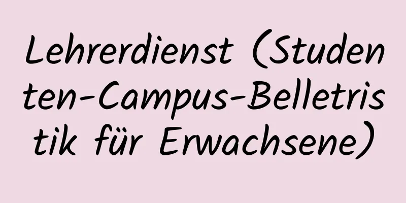 Lehrerdienst (Studenten-Campus-Belletristik für Erwachsene)