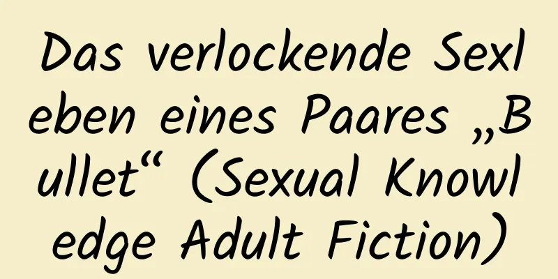 Das verlockende Sexleben eines Paares „Bullet“ (Sexual Knowledge Adult Fiction)