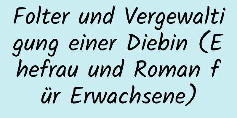 Folter und Vergewaltigung einer Diebin (Ehefrau und Roman für Erwachsene)