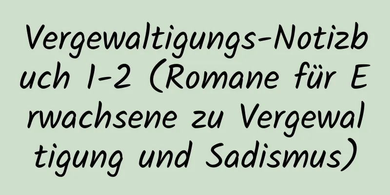 Vergewaltigungs-Notizbuch 1-2 (Romane für Erwachsene zu Vergewaltigung und Sadismus)