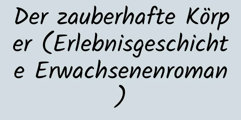 Der zauberhafte Körper (Erlebnisgeschichte Erwachsenenroman)