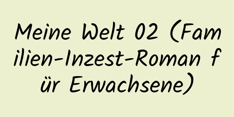 Meine Welt 02 (Familien-Inzest-Roman für Erwachsene)