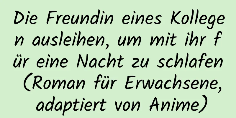 Die Freundin eines Kollegen ausleihen, um mit ihr für eine Nacht zu schlafen (Roman für Erwachsene, adaptiert von Anime)