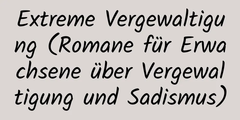 Extreme Vergewaltigung (Romane für Erwachsene über Vergewaltigung und Sadismus)