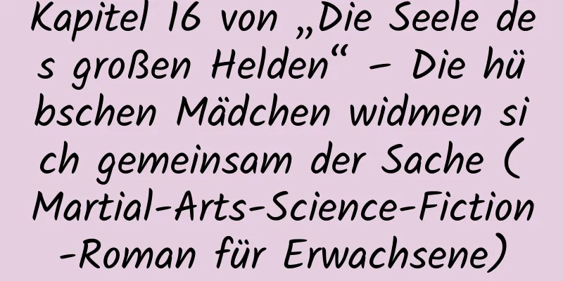 Kapitel 16 von „Die Seele des großen Helden“ – Die hübschen Mädchen widmen sich gemeinsam der Sache (Martial-Arts-Science-Fiction-Roman für Erwachsene)