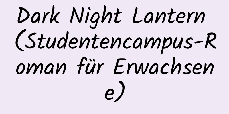 Dark Night Lantern (Studentencampus-Roman für Erwachsene)