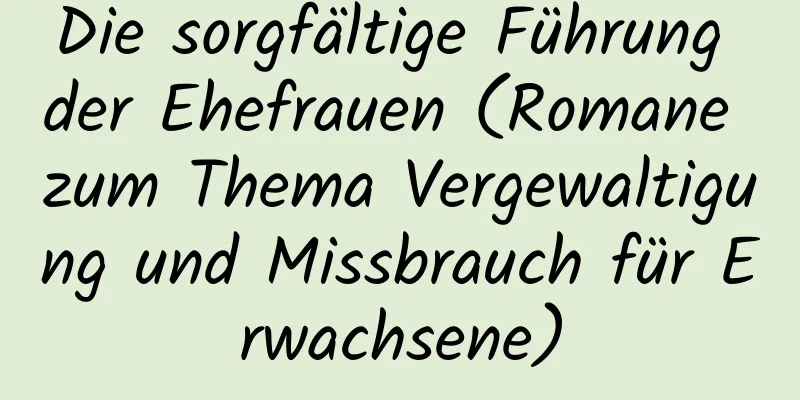 Die sorgfältige Führung der Ehefrauen (Romane zum Thema Vergewaltigung und Missbrauch für Erwachsene)