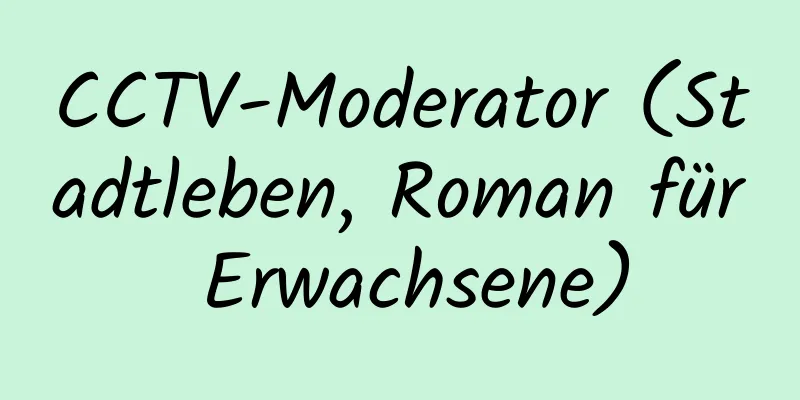 CCTV-Moderator (Stadtleben, Roman für Erwachsene)