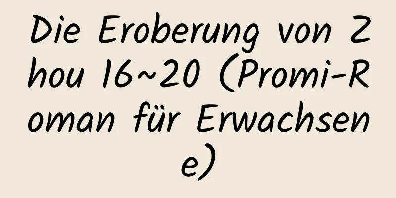 Die Eroberung von Zhou 16~20 (Promi-Roman für Erwachsene)