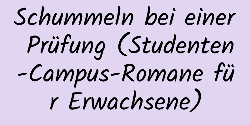 Schummeln bei einer Prüfung (Studenten-Campus-Romane für Erwachsene)