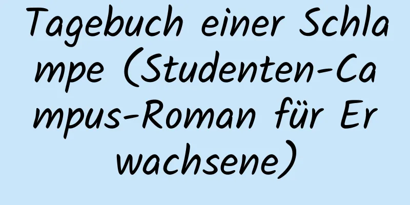 Tagebuch einer Schlampe (Studenten-Campus-Roman für Erwachsene)