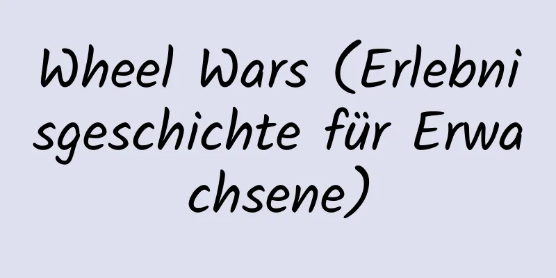 Wheel Wars (Erlebnisgeschichte für Erwachsene)