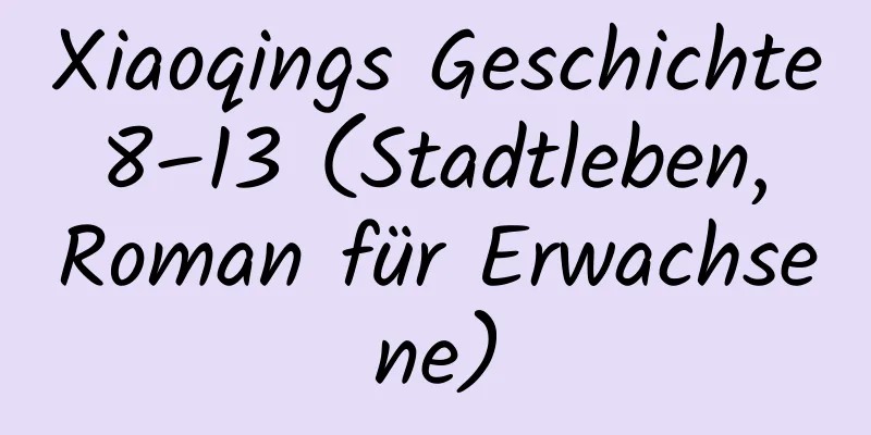 Xiaoqings Geschichte 8–13 (Stadtleben, Roman für Erwachsene)