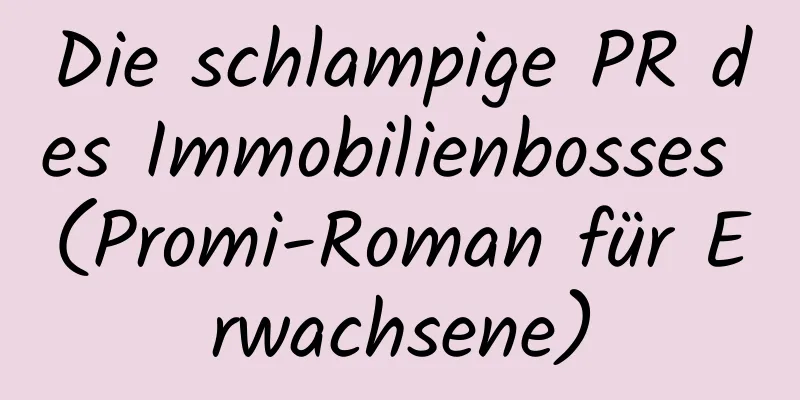 Die schlampige PR des Immobilienbosses (Promi-Roman für Erwachsene)