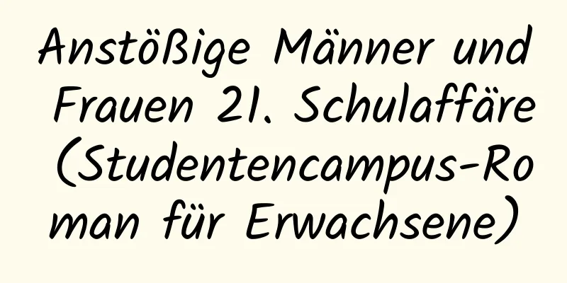 Anstößige Männer und Frauen 21. Schulaffäre (Studentencampus-Roman für Erwachsene)