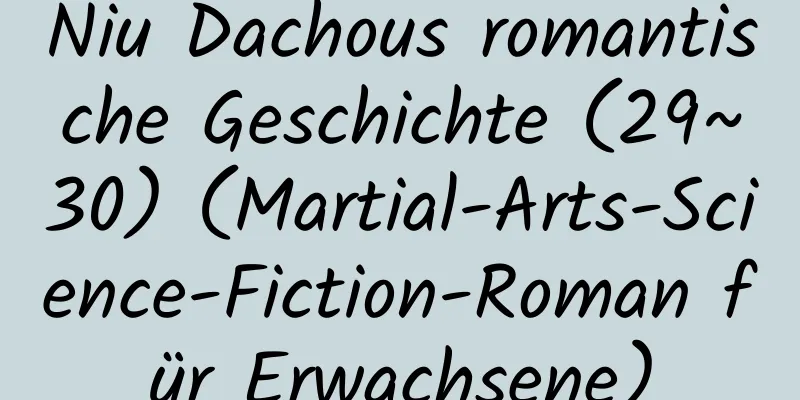 Niu Dachous romantische Geschichte (29~30) (Martial-Arts-Science-Fiction-Roman für Erwachsene)