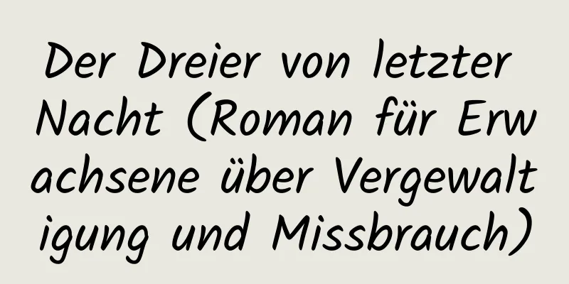 Der Dreier von letzter Nacht (Roman für Erwachsene über Vergewaltigung und Missbrauch)