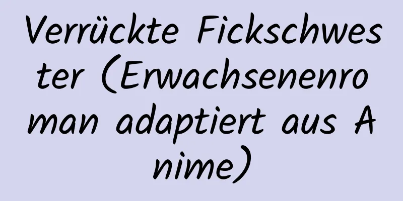 Verrückte Fickschwester (Erwachsenenroman adaptiert aus Anime)