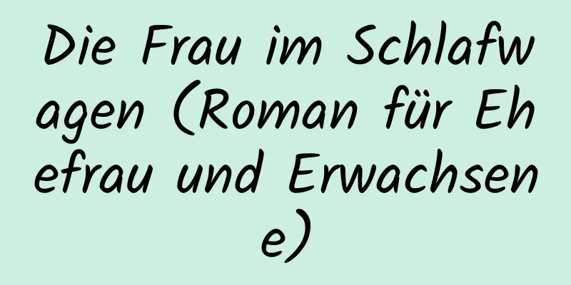 Die Frau im Schlafwagen (Roman für Ehefrau und Erwachsene)