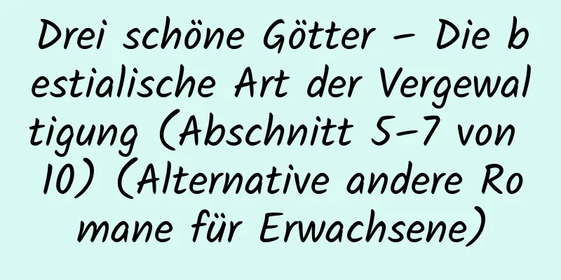 Drei schöne Götter – Die bestialische Art der Vergewaltigung (Abschnitt 5–7 von 10) (Alternative andere Romane für Erwachsene)