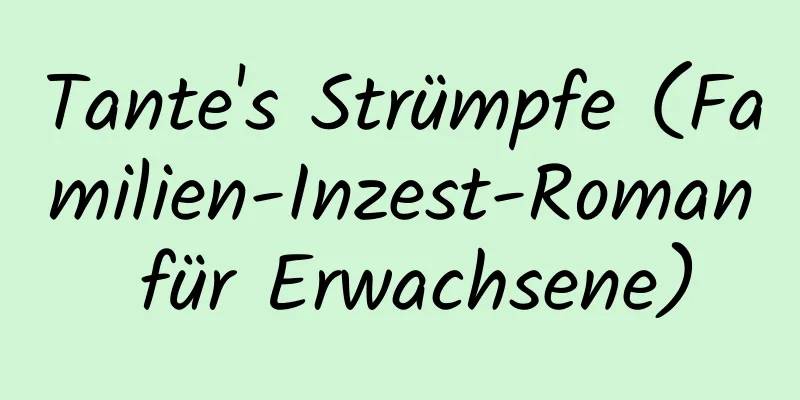 Tante's Strümpfe (Familien-Inzest-Roman für Erwachsene)